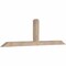 Ekena Millwork Portland Smooth Timber Gable Bracket, Douglas Fir, 72"W x 21"H x 3 1/2"D x 3 1/2"F, 7/12 Pitch GBW072X21X0404POR00SDF - alternate 4